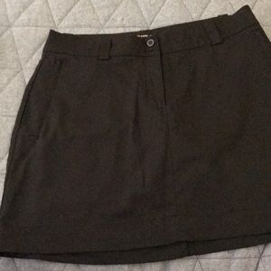 Ladies black golf/tennis skort
